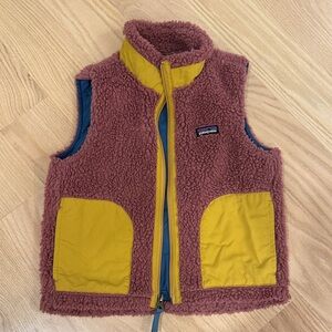Patagonia | Kids' Fleece Vest - pink and Yellow